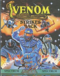 Venom Strikes Back PAL MSX  box art